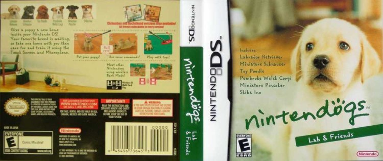 Nintendogs: Lab & Friends - Nintendo DS | VideoGameX