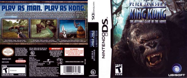 Peter Jackson's King Kong: The Official Game of the Movie - Nintendo DS | VideoGameX