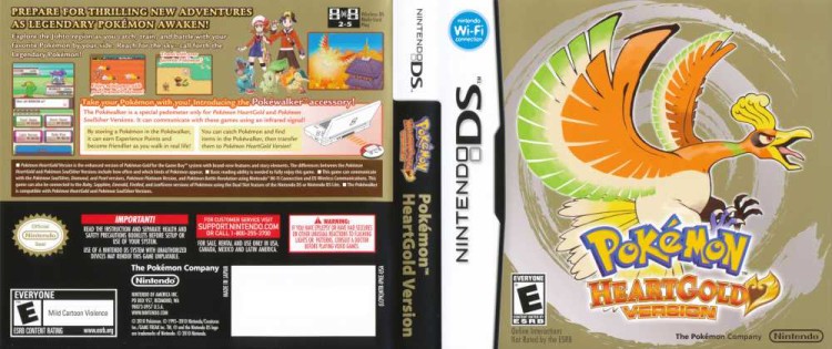 Pokémon Heart Gold - Nintendo DS | VideoGameX