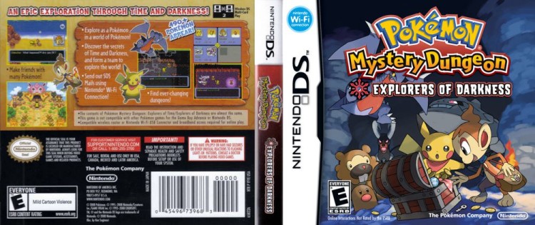 Pokémon Mystery Dungeon: Explorers of Darkness - Nintendo DS | VideoGameX