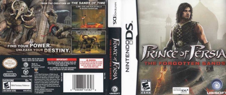 Prince of Persia: Forgotten Sands - Nintendo DS | VideoGameX