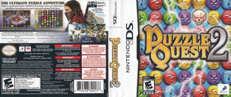 Puzzle Quest 2 - Nintendo DS | VideoGameX
