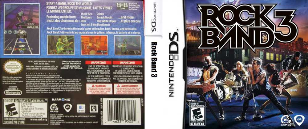 Rock Band 3 - Nintendo DS | VideoGameX