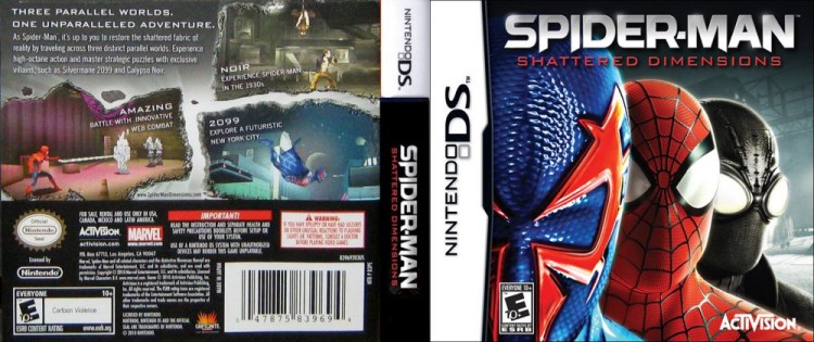 Spider-man: Shattered Dimensions - Nintendo DS | VideoGameX