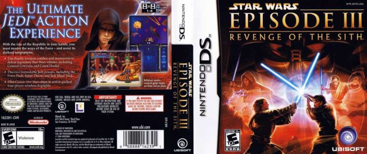 Star Wars Episode III: Revenge of the Sith - Nintendo DS | VideoGameX