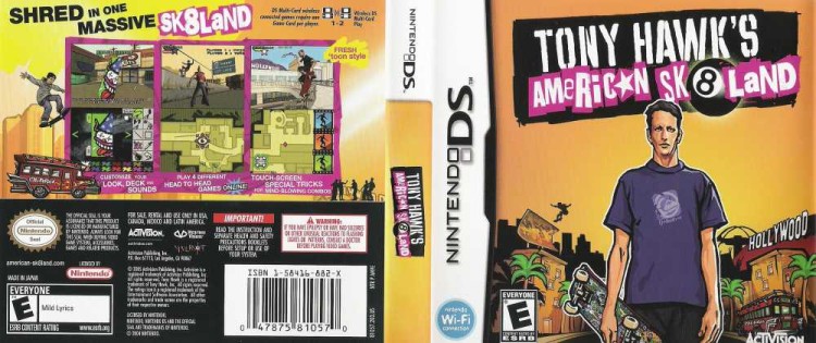 Tony Hawk's American Sk8land - Nintendo DS | VideoGameX