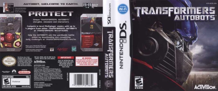 Transformers: Autobots - Nintendo DS | VideoGameX