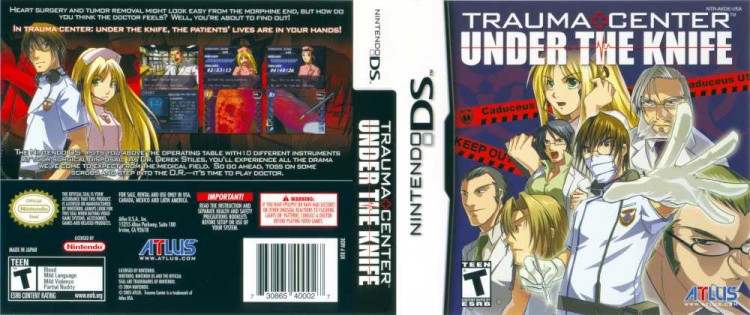 Trauma Center:  Under The Knife - Nintendo DS | VideoGameX