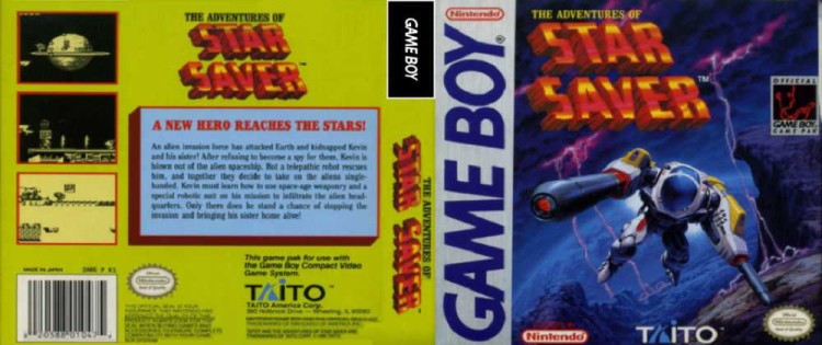 Adventures of Star Saver, The - Game Boy | VideoGameX