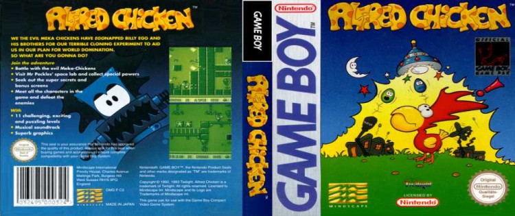 Alfred Chicken - Game Boy | VideoGameX