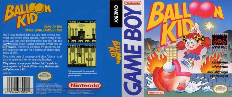 Balloon Kid - Game Boy | VideoGameX