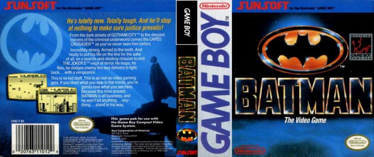 Batman - Game Boy | VideoGameX