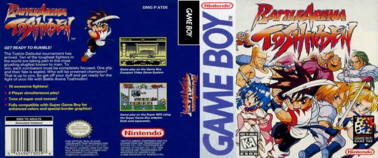 Battle Arena Toshinden - Game Boy | VideoGameX