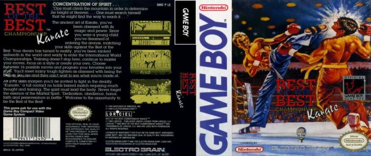 Best of the Best: Championship Karate - Game Boy | VideoGameX
