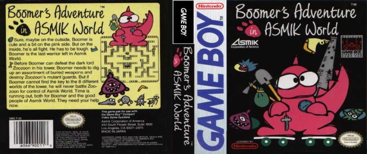Boomer's Adventure in Asmik World - Game Boy | VideoGameX