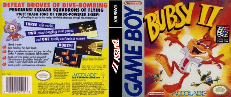 Bubsy II - Game Boy | VideoGameX