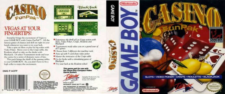 Casino Fun Pak - Game Boy | VideoGameX
