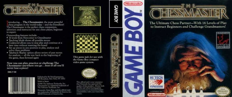 Chessmaster, The - Game Boy | VideoGameX