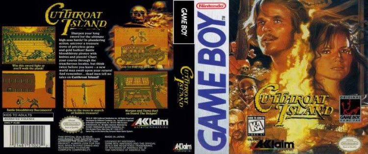 Cutthroat Island - Game Boy | VideoGameX