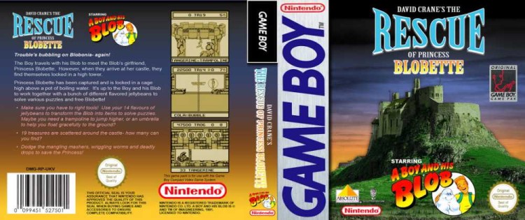 Rescue of Princess Blobette, The - Game Boy | VideoGameX