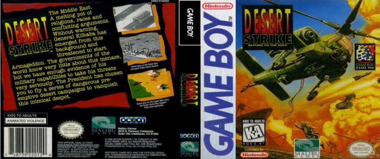 Desert Strike: Return to the Gulf - Game Boy | VideoGameX