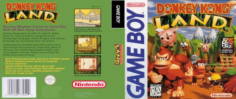 Donkey Kong Land - Game Boy | VideoGameX