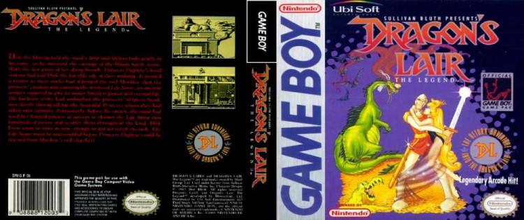 Dragon's Lair: The Legend - Game Boy | VideoGameX