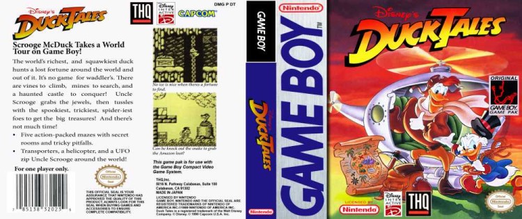 DuckTales, Disney's - Game Boy | VideoGameX