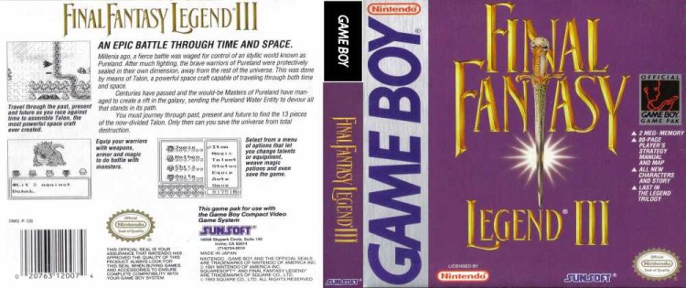 Final Fantasy Legend III - Game Boy | VideoGameX