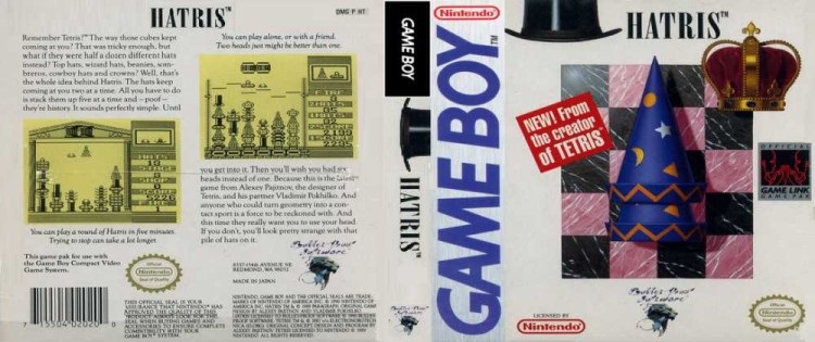 Hatris - Game Boy | VideoGameX