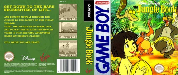 Jungle Book, Walt Disney's The: Virgin Interactive - Game Boy | VideoGameX