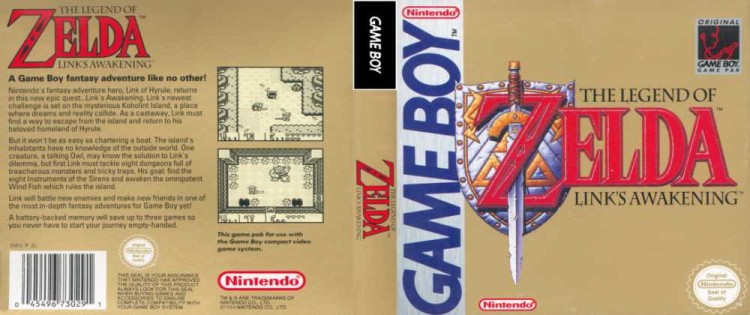Legend of Zelda: Link's Awakening - Game Boy | VideoGameX