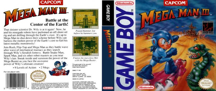 Mega Man III - Game Boy | VideoGameX