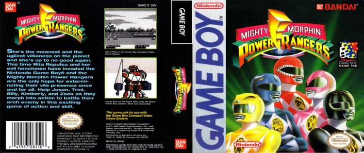 Mighty Morphin' Power Rangers - Game Boy | VideoGameX