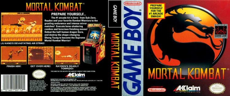 Mortal Kombat - Game Boy | VideoGameX