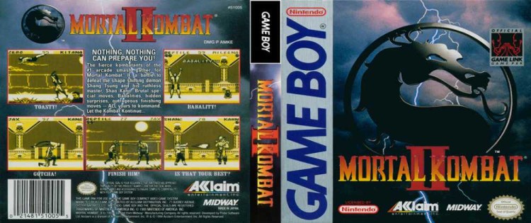 Mortal Kombat II - Game Boy | VideoGameX