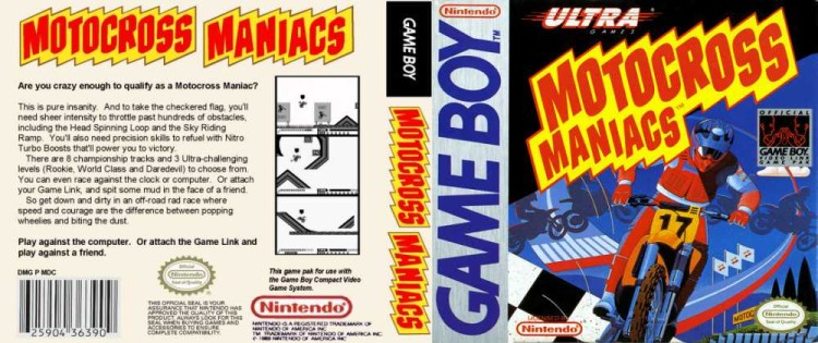 Motocross Maniacs - Game Boy | VideoGameX