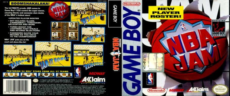 NBA Jam - Game Boy | VideoGameX