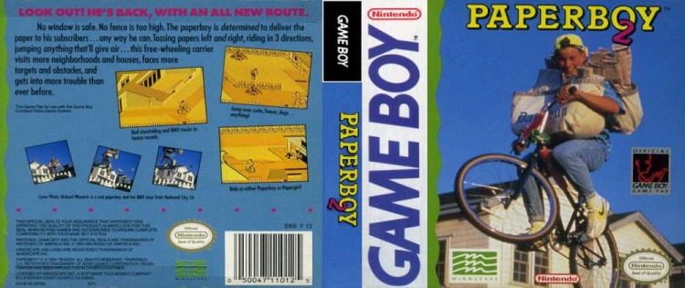 Paperboy 2 - Game Boy | VideoGameX