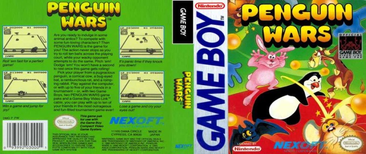 Penguin Wars - Game Boy | VideoGameX
