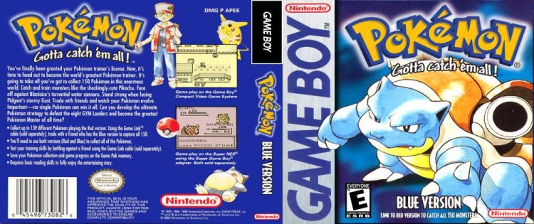 Pokémon Blue Version - Game Boy | VideoGameX