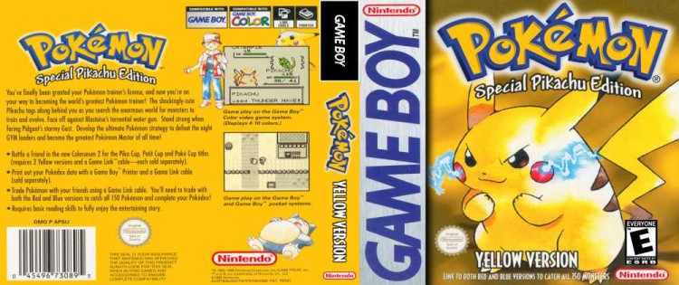 Pokémon Yellow Version Special Pikachu Edition - Game Boy | VideoGameX