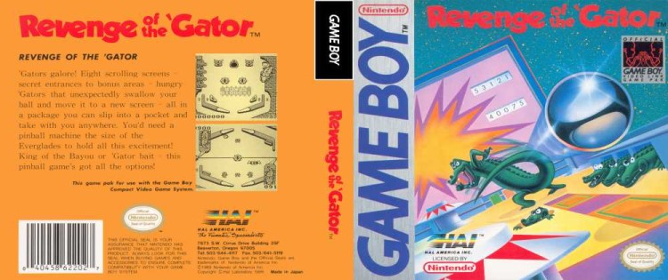Revenge of the Gator - Game Boy | VideoGameX