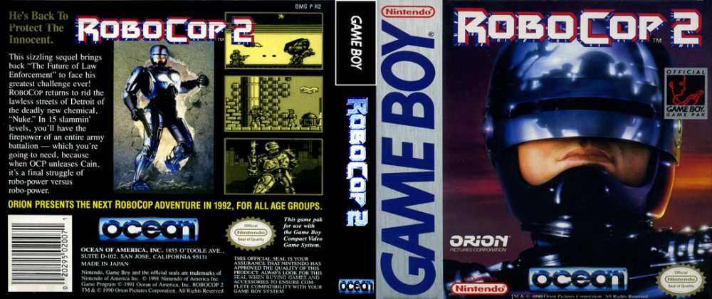 RoboCop 2 - Game Boy | VideoGameX