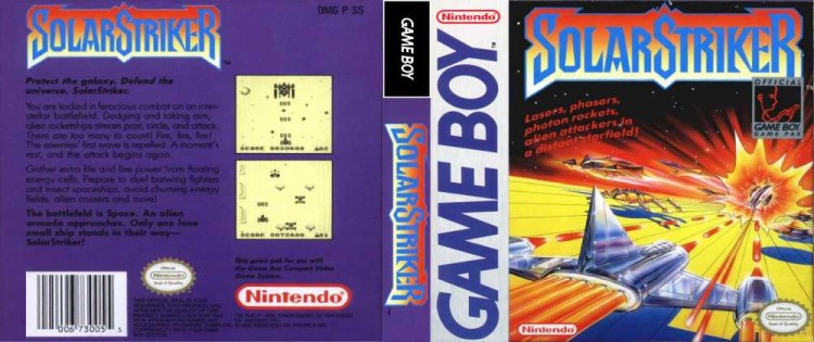 Solar Striker - Game Boy | VideoGameX