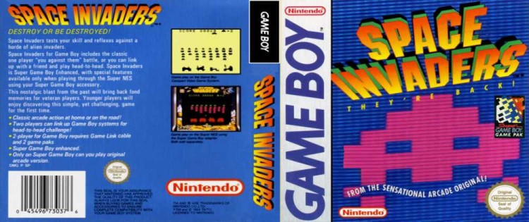Space Invaders - Game Boy | VideoGameX