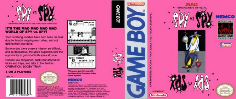 Spy vs. Spy - Game Boy | VideoGameX