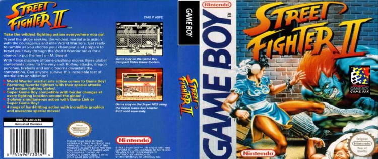 Street Fighter II - Game Boy | VideoGameX