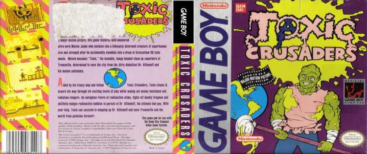Toxic Crusaders - Game Boy | VideoGameX