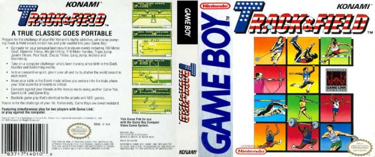 Track & Field - Game Boy | VideoGameX